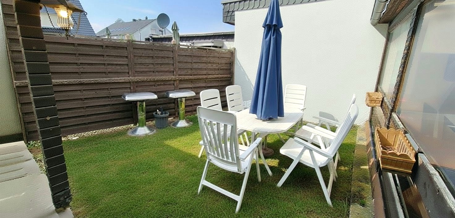 Monteurunterkunft: Wintergarten und Garten in Köln